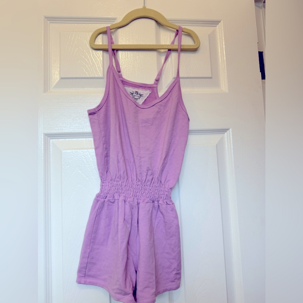 T2Love Girls lavender romper size 8